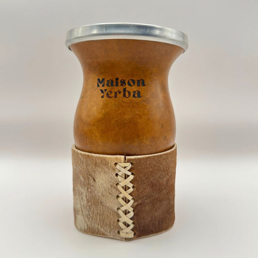 Premium CRIOLLO Calabash Mate Gourd and Bombilla