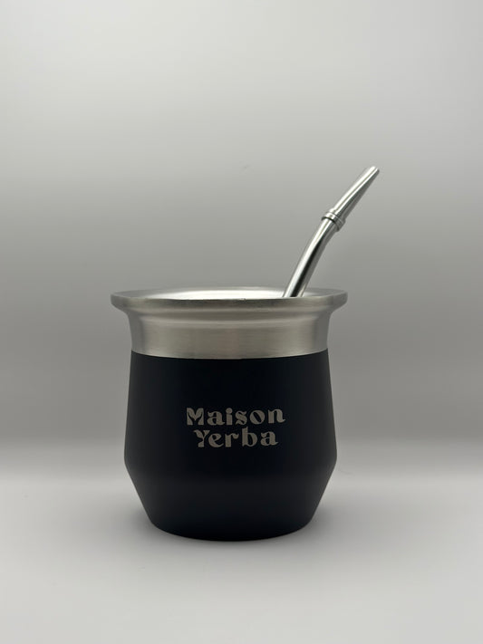 Stainless Steel Gourd and Bombilla